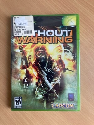 Without Warning (2005) for the Xbox  - New, Sealed! - Image 1 of 4