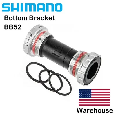 Shimano SM BB52 Deore Alivio Hollowtech II 68/73mm Bottom Bracket SM-BB52 - Image 1 of 4