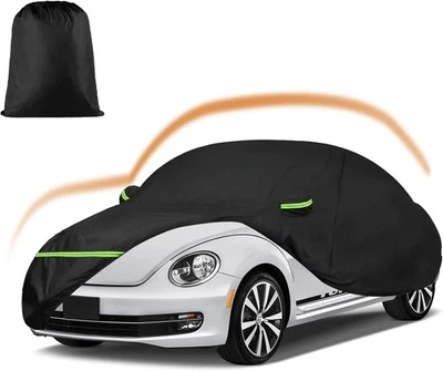 Waterproof Car cover For 1998-2019 Volkswagen New Beetle Sedan 2-Door UV Proof - Изображение 1 из 4