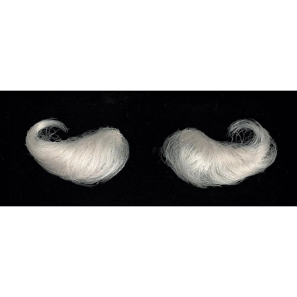 Cejas de Papá Noel de lujo - Cabello facial completo y de aspecto natural para disfraces de Navidad Foto 1 de 1