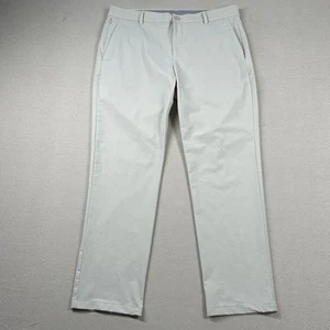 Pantalones Vineyard Vines para hombre 36x30 OTG chinos golf sobre la marcha rendimiento marfil - Imagen 1 de 7