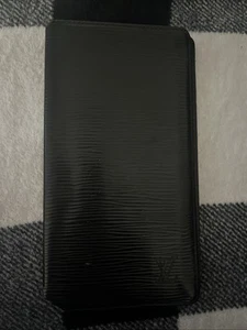 Authentic LOUIS VUITTON Black Epi Leather Multiple Bifold Wallet - Used ! - Picture 1 of 4