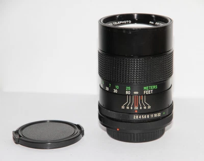 Vivitar 135mm f/2.8 Canon FD Mount Portrait Manual Prime Lens. AE-1 , A-1, T70 - Image 1 of 4