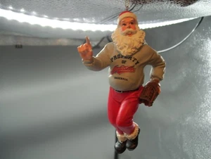2006 Santa Claus Property Of Cleveland Indians PVC Ornament Forever Collectibles - Picture 1 of 8
