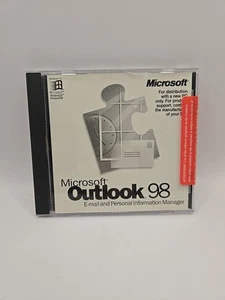 Microsoft Outlook 98 New & Sealed VINTAGE - Picture 1 of 2