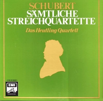 5 LP - Box @ Das Heutling Quartett @ Schubert Sämtliche Steichquartette @ mint - - Bild 1 von 2