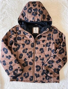 GAP Cheetah Print Cold Control Jacket w/ Sz XL Water Resistant - Picture 1 of 2