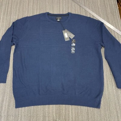 Shaquille O’Neal Sweater Men’s 6XL Blue XLG Long Sleeve Pullover NWT MSRP $80 - Image 1 of 4