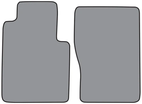 1974-1980 International Scout II Cutpile Carpet Floor Mat Front Row 2pc - Image 1 of 1