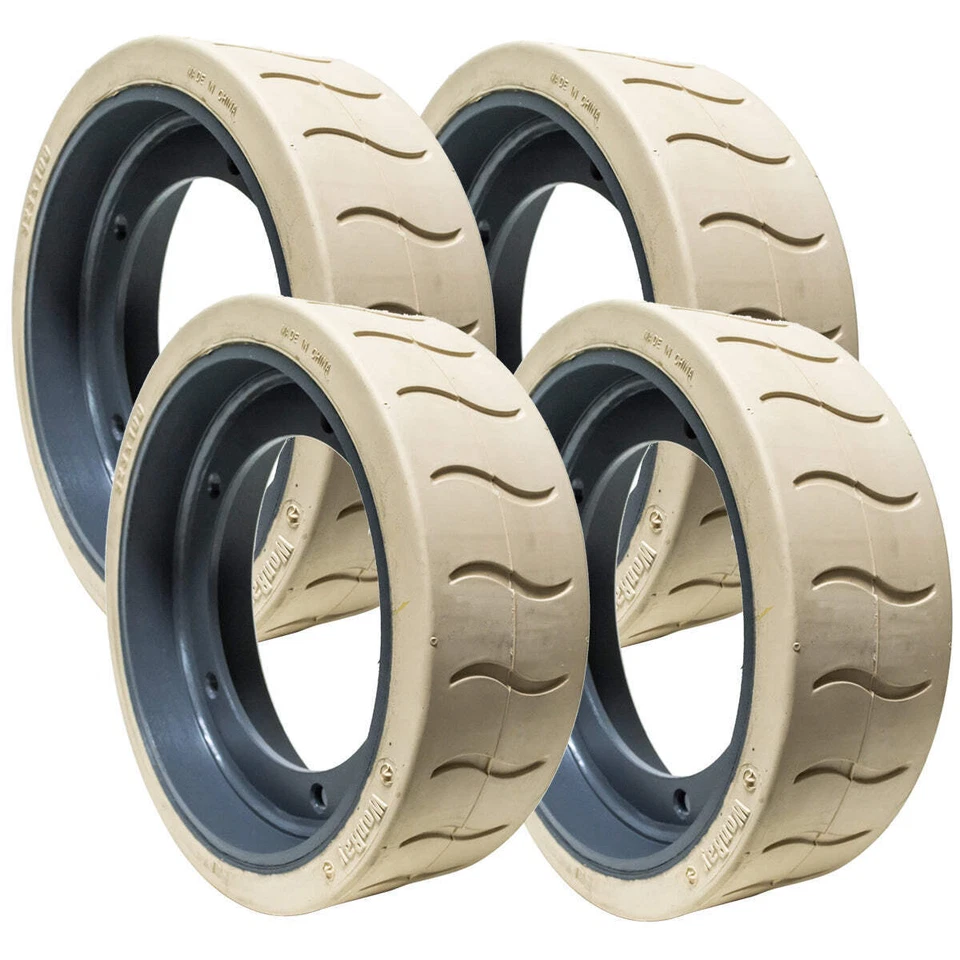 4pk Scissor Lift Wheel Tire Assembly FIts JLG Non Marking 2915012 1230ES 1930ES - Image 1 of 3