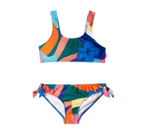 Seafolly Kids Rainbow Crush 80s Tankini Set (Little Kids/Big Kids) SZ: 6 - Picture 1 of 1