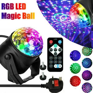 Party Magic Ball Light LED Party Disco RGB Rotating Laser Projector Stage Lights - Picture 1 of 12