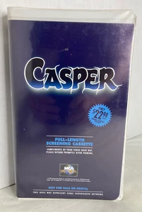 CASPER (1995) VHS Full Length Screening Cassette / Demo MCA Universal - RARE - Picture 1 of 10