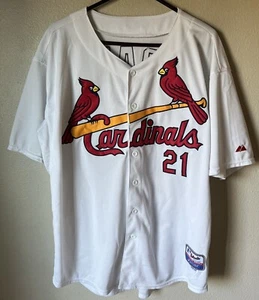 Allen Craig St Louis Cardinals Majestic Baseball Jersey Size 52 MLB S325 - Picture 1 of 8