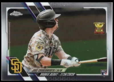 2021 Topps Chrome #USC25 Jake Cronenworth RC Rookie Card San Diego Padres 🏆⚾💎 - Image 1 of 3