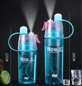 Sports Water Bottle Mist Spray Leakproof Bottle - Picture 1 of 8