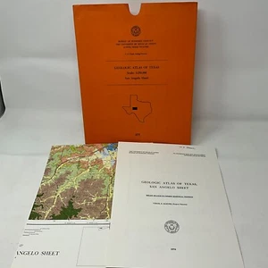 Geologic Atlas of Texas: San Angelo Sheet, Geologic Map 1976 - Picture 1 of 1