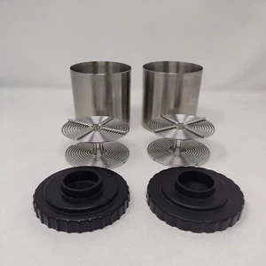 Kindermann Stainless Steel Developing Tank 35mm 35 mm Made in Germany Lot of 2 - Picture 1 of 9