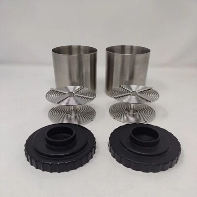 Kindermann Stainless Steel Developing Tank 35mm 35 mm Made in Germany Lot of 2 - Image 1 of 4