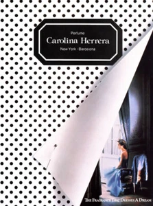 1989 Carolina Herrera vintage perfume 1-page MAGAZINE AD - Picture 1 of 1