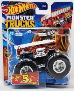 NEW 2022/2023 Hot Wheels Monster Trucks - Red 5 Alarm Fire Truck Sealed OS - Picture 1 of 5