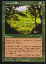 Summer Bloom | NM | Visions | Magic MTG