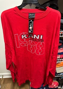 Vintage Throwback Kani Jeans Longsleeve 4XL T-Shirt - Picture 1 of 5