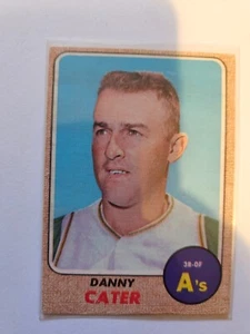 Danny Cater 1968 Topps #535 excelente/como nuevo envío combinado - Imagen 1 de 2