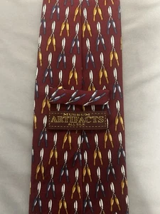 Museum Artifacts - Handmade 100% Silk Original Price $47.50 - Picture 1 of 3