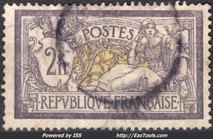FRANCE MERSON N° 122 AVEC OBLITERATION A VOIR - Picture 1 of 2