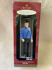 1997 Hallmark Keepsake Ornament Star Trek Dr Leonard H McCoy NEW!