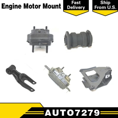 DEA Engine & Trans Mount conjunto de 5 serve 04-07 GRAND PRIX 3.8L GASOLINA 4T65-E 4Spd - Imagem 1 de 4