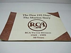 RCA-Victor Division the first 195 days the Marion Story 1949-1999 50 Years - Imagen 1 de 6