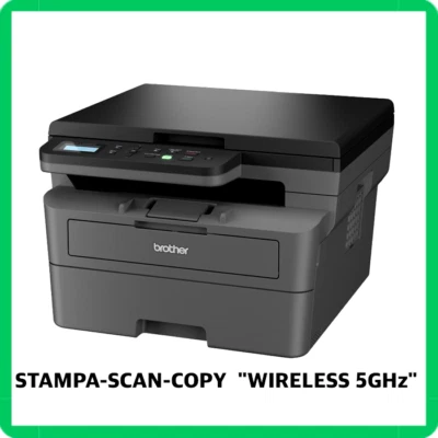 Stampante laser multifunzione brother DCP-L2620DW bianco e nero wifi wireless - Immagine 1 di 4