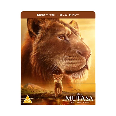 Mufasa: The Lion King Steelbook Limited Edition [PG] 4K UHD - Image 1 of 3