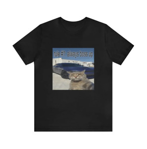 Rule #1 Always Boss Up Cat Meme Tee - Funny Shirts, Parody Tees, Funny Cat Shirt