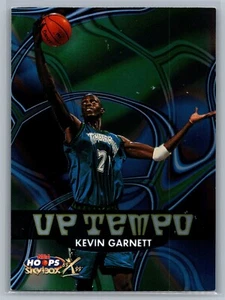 1999-00 Skybox NBA Hoops Decade - Up Tempo #2UT Kevin Garnett - HOF NM - Picture 1 of 2