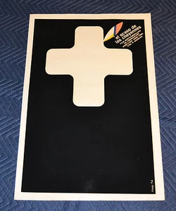 1974 Original Cuban Silkscreen Movie Poster.Cheyennes Autuum.American Indian art - Picture 1 of 4