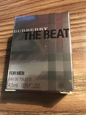 Burberry The Beat 0,15 oz./4,5 ml Edt Mini Splash para hombre nuevo en caja Foto 1 de 2