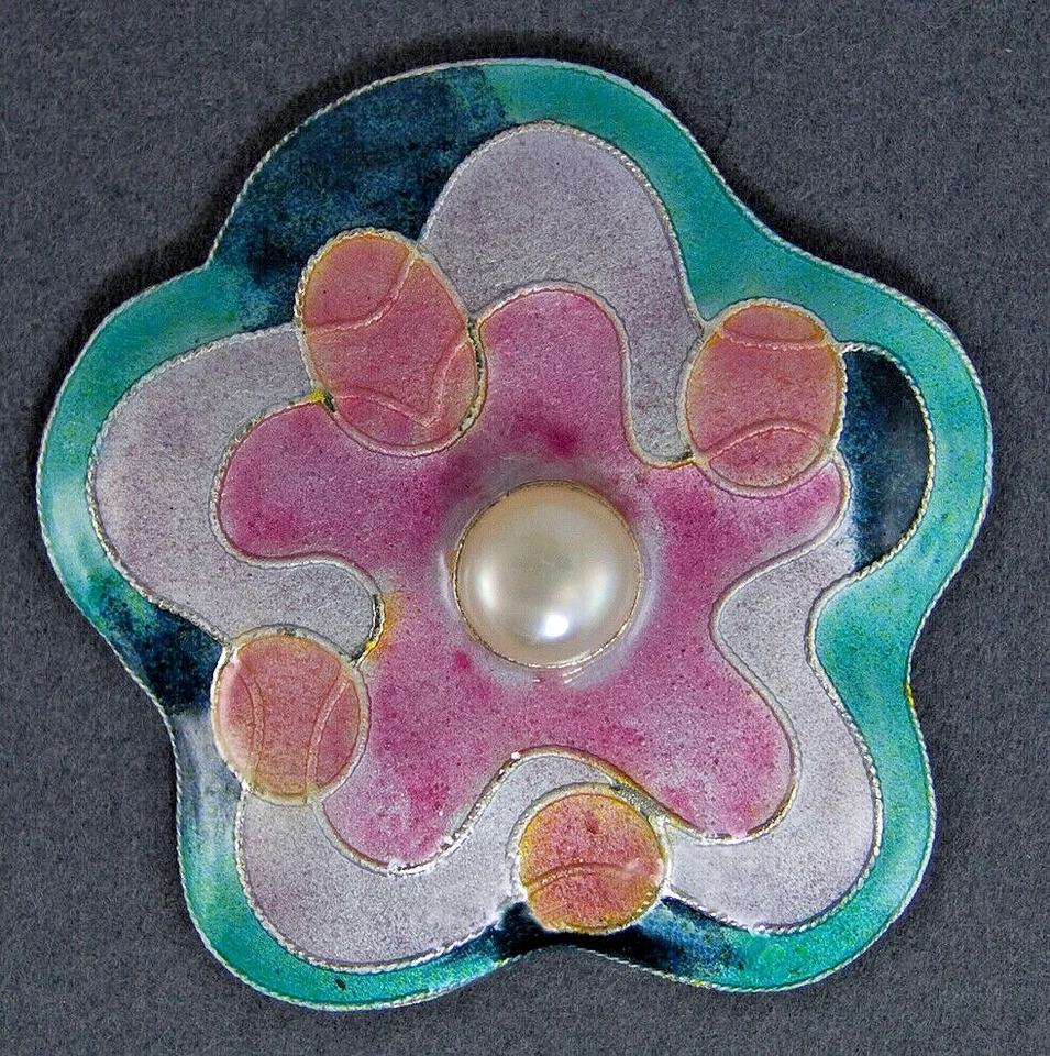 DESIGNER GLASS ENAMEL BUTTONS  - Image 1 of 1