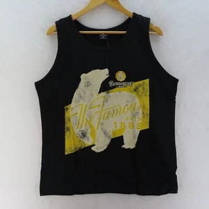 Bundaberg Tank Top T Shirt Mens Adult Size XL Black Sleeveless Casual - Picture 1 of 11