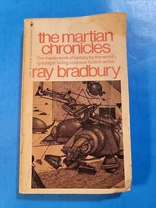 The Martian Chronicles Ray Bradbury vintage science fiction paperback Bantam - Picture 1 of 2