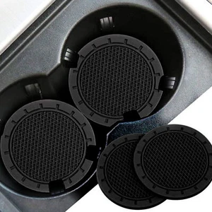 2pcs Car Cup Holder Insert Coaster Anti Slip Pad Interior Accessories Cup Mats - Bild 1 von 12
