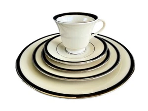 Lenox Black Royale 5 pc. Place Setting - Picture 1 of 12