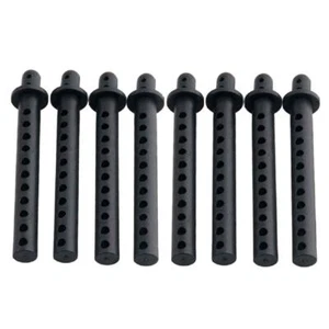 t8 Piece Set of 68mm Plastic Body Post Mounts for 1/10 4WD RC Car Off-Road Bugg - Picture 1 of 6