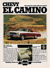 '74 Chevy El Camino, Very Sharp USA Issue Magazine Ad - 8.25x10.75 inches