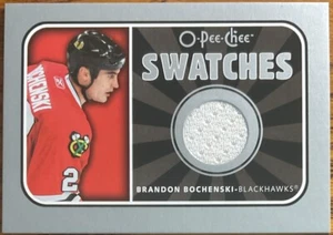 2006-07 O-Pee-Chee Swatches Brandon Bochenski #S-BB Chicago Blackhawks - Picture 1 of 2