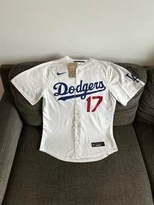Camiseta Nike Auténtica LA Los Angeles Dodgers Shohei Ohtani #17 MLB Para Hombre Talla M - Imagen 1 de 6