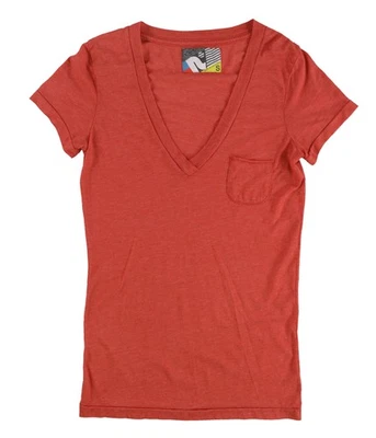 Camiseta Rebel Yell Feminina Básica Sólida, Vermelha, P - Imagem 1 de 2