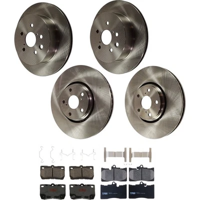 KIT-073024-10251 TRW Juego de 4 ruedas discos de freno y kits de pastillas delanteras y traseras para GS350 Foto 1 de 4